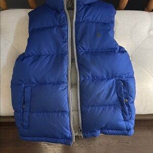Ralph Lauren Blue Puffer Vest